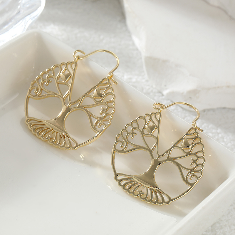 Luxury Lifestyle Jewelry - 럭셔리 레트로 스타일 속이 빈 생명의