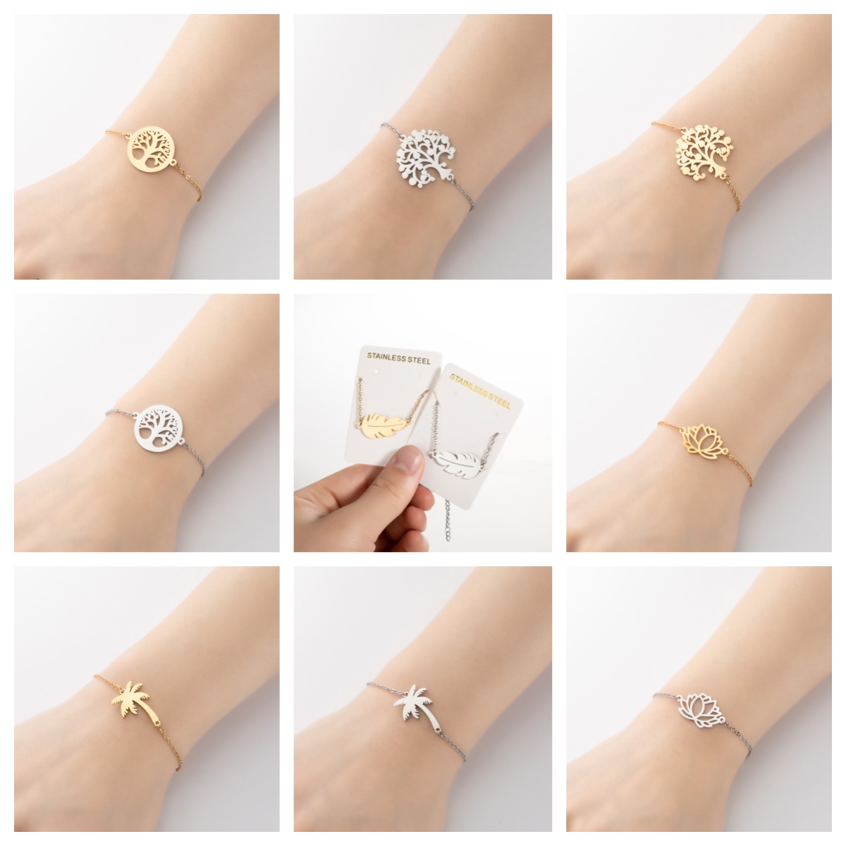 고품질 로터스 라이프 트리 스타일 스테인레스 스틸 식물 - Luxury Lifestyle Jewelry 리뷰 및 가격