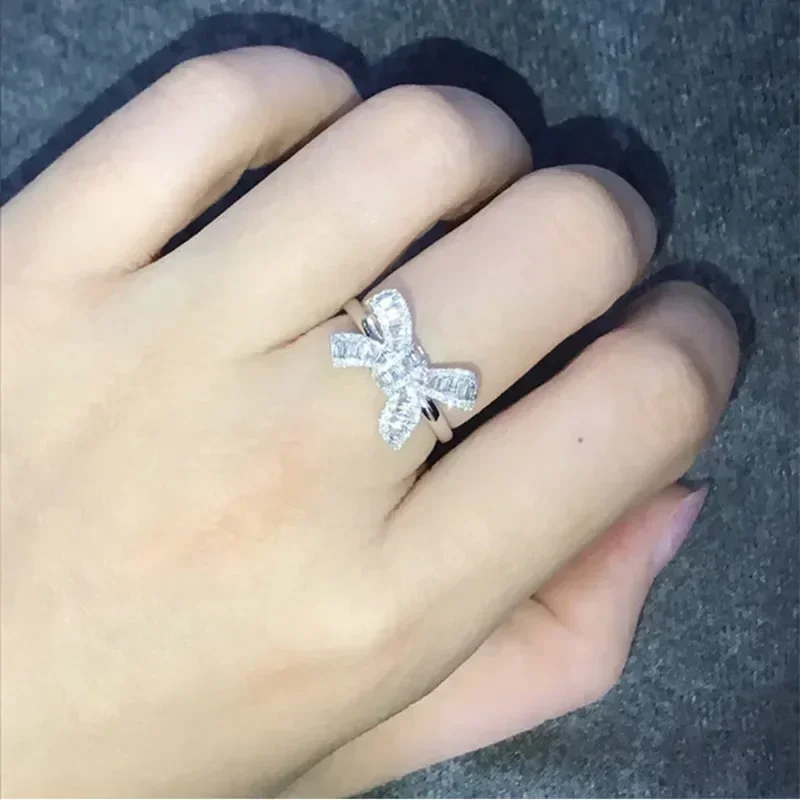2026 빅 보우 노트 고급 큐빅 지르코니아 여성 반지 - Luxury Lifestyle Jewelry 리뷰 및 가격