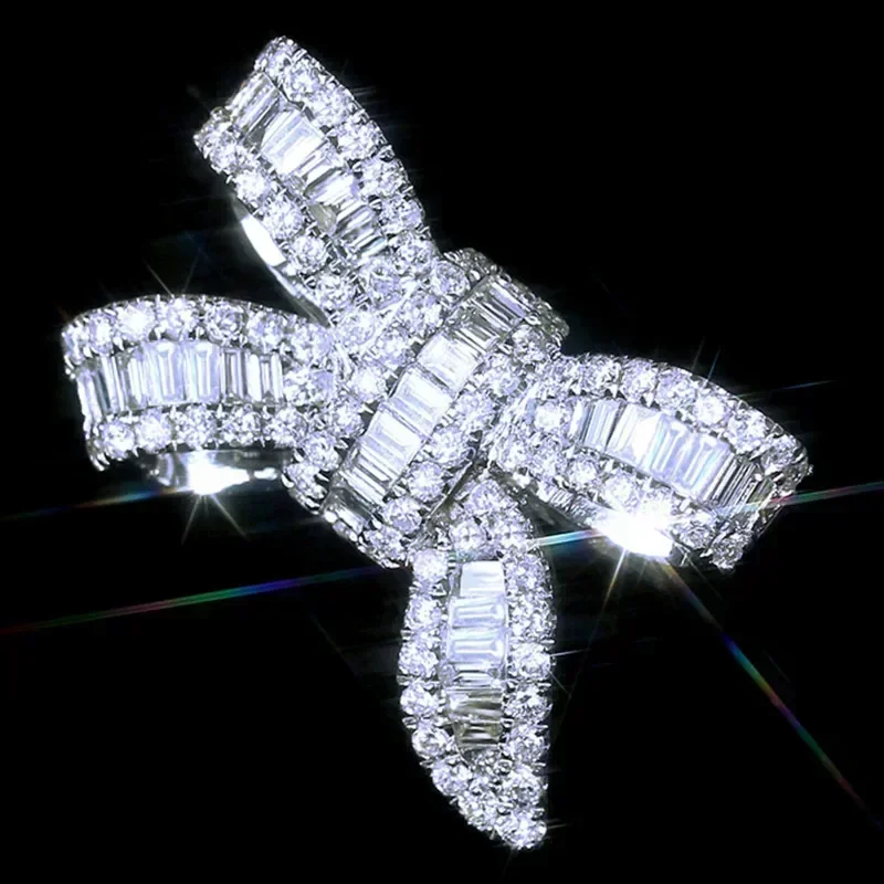 2026 빅 보우 노트 고급 큐빅 지르코니아 여성 반지 - Luxury Lifestyle Jewelry 리뷰 및 가격