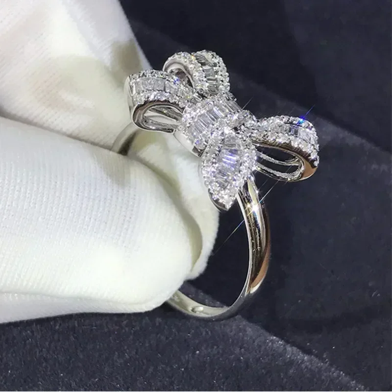2026 빅 보우 노트 고급 큐빅 지르코니아 여성 반지 - Luxury Lifestyle Jewelry 리뷰 및 가격